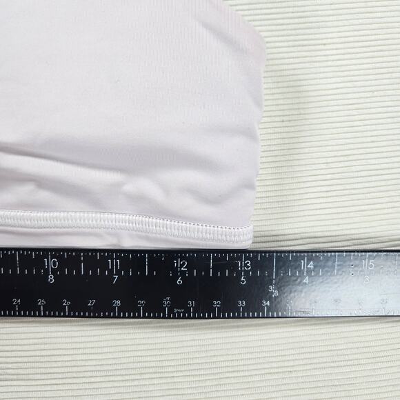 Lululemon Energy High Neck Pink Glow Sports Bra Women's Size 8 - Picture 3 of 4